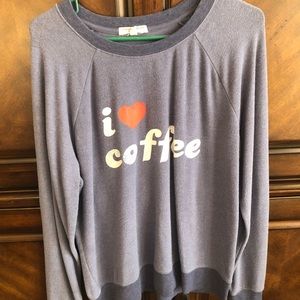 Blue/grey cozy sweater super soft and warm